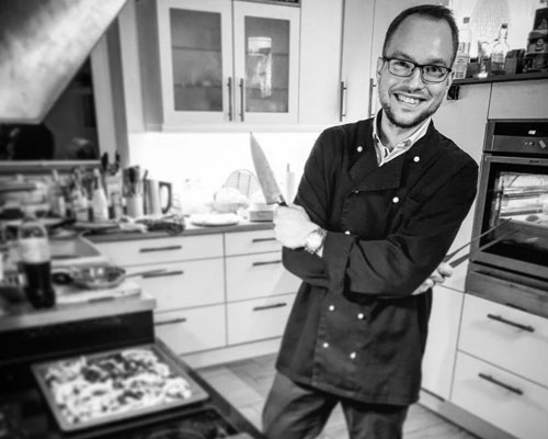 chefmock marco schwarz-weiss