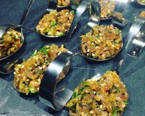 chefmock mietkoch hamburg lachshaeppchen