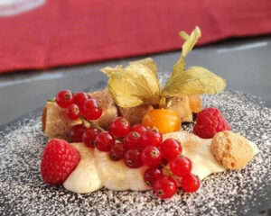 chefmock mietkoch norderstedt dessert apfel cannelloni